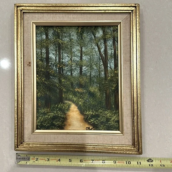 VNT🖼️Orlando Bosch, Titled: “Claro en el Bosque” No 17 - Picture 9 of 9